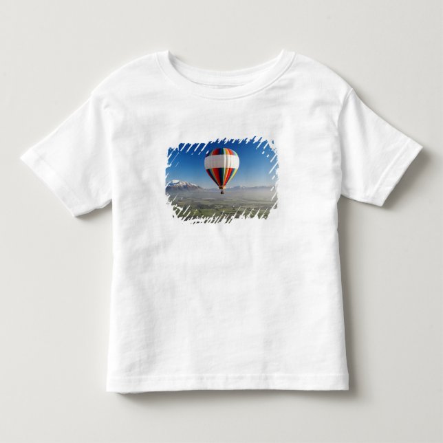 Heißluftballon, in der Nähe von Methven, Canterbur Kleinkind T-shirt (Vorderseite)