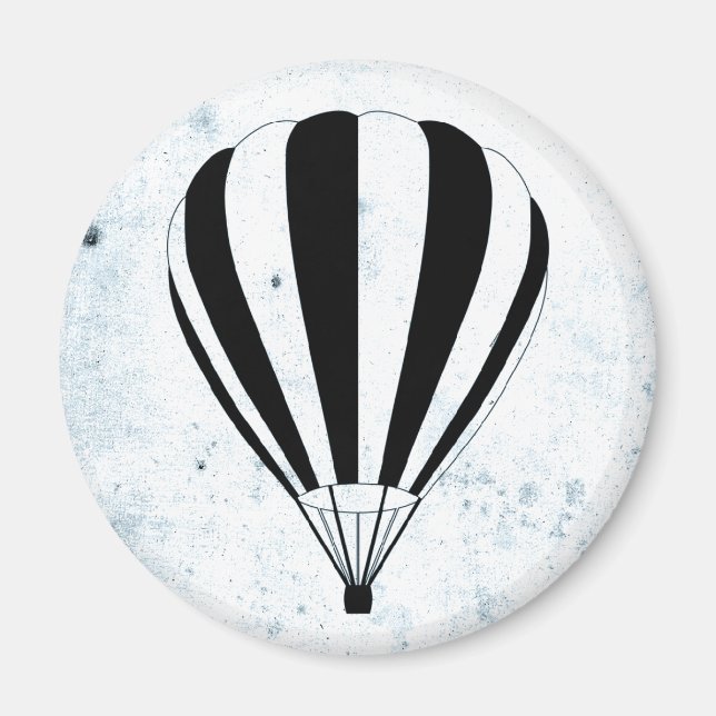 Heißluftballon Magnet (Vorne)