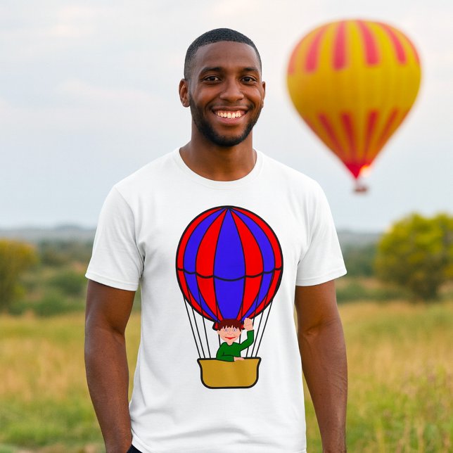 Heißluftballon Mens T - Shirt (Von Creator hochgeladen)