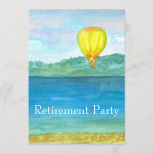 Heißluftballon-Party Einladung