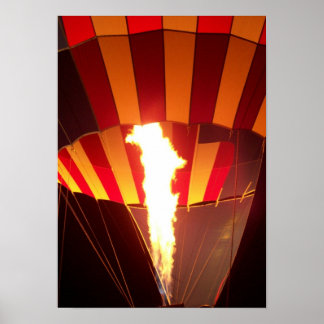 Heißluftballon Poster