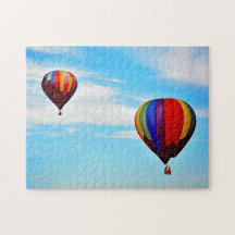 Heißluftballon Puzzle