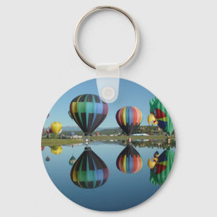 Heißluftballon-Schlüsselanhänger Schlüsselanhänger