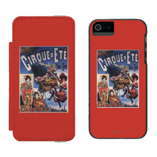 Heißluftballon und japanisches Damen-Plakat Incipio Watson™ iPhone 5 Geldbörsen Hülle