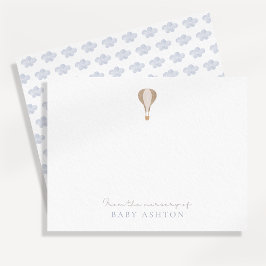 Heißluftballon , vom Kinderzimmer, vielen Dank Einladung