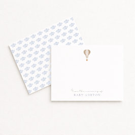 Heißluftballon , vom Kinderzimmer, vielen Dank Einladung