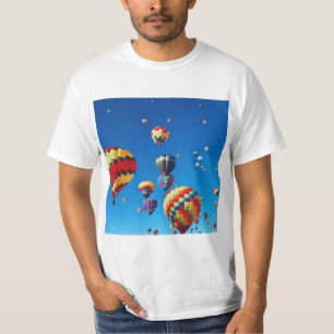 Heißluftballons Blue Sky T-Shirt