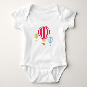 Heißluftballons Design Baby Strampler