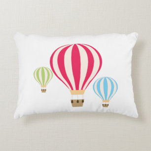 Heißluftballons Design Dekokissen