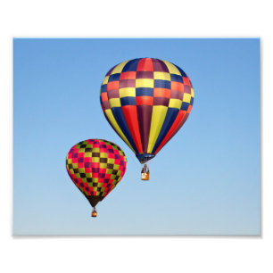 Heißluftballons Fotodruck