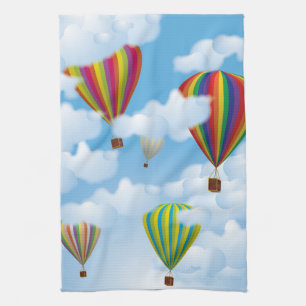Heißluftballons Geschirrtuch