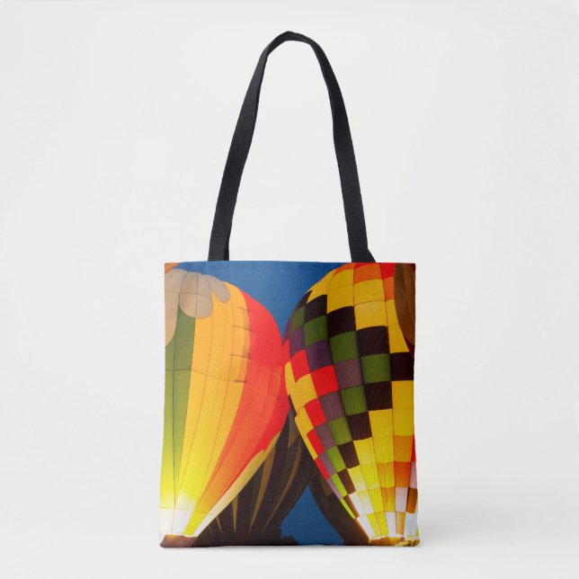 Heißluftballons glühen tasche (Vorderseite)
