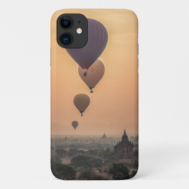 Heißluftballons in Birma-Foto Case-Mate iPhone Hülle (Rückseite)