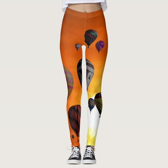 Heißluftballons in Leggings (Vorderseite)