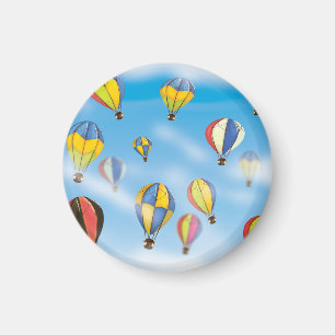 Heißluftballons Magnet