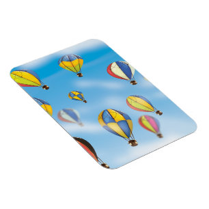 Heißluftballons Magnet