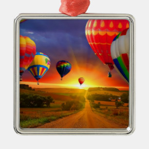Heißluftballons Ornament