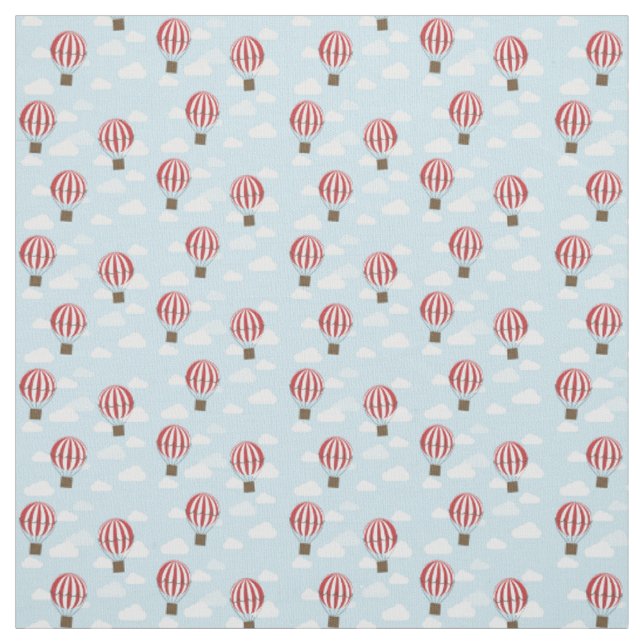 Heißluftballons Stoff (Muster)