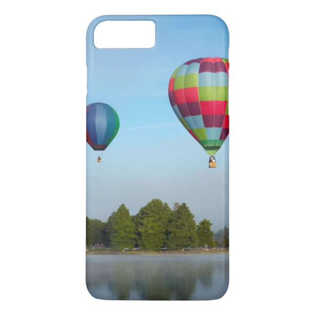 Heißluftballons über dem See, NZ Case-Mate iPhone Hülle (Rückseite)
