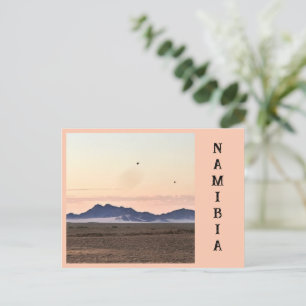Heißluftballons über Sossusvlei Postkarte