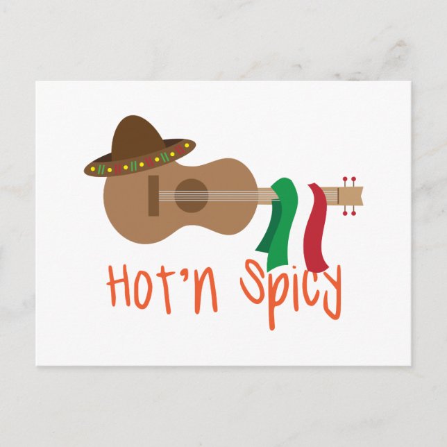 heiß'n scharf postkarte (Vorderseite)