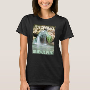 Heißquellen Nationalpark Arkansas Poster Design T-Shirt