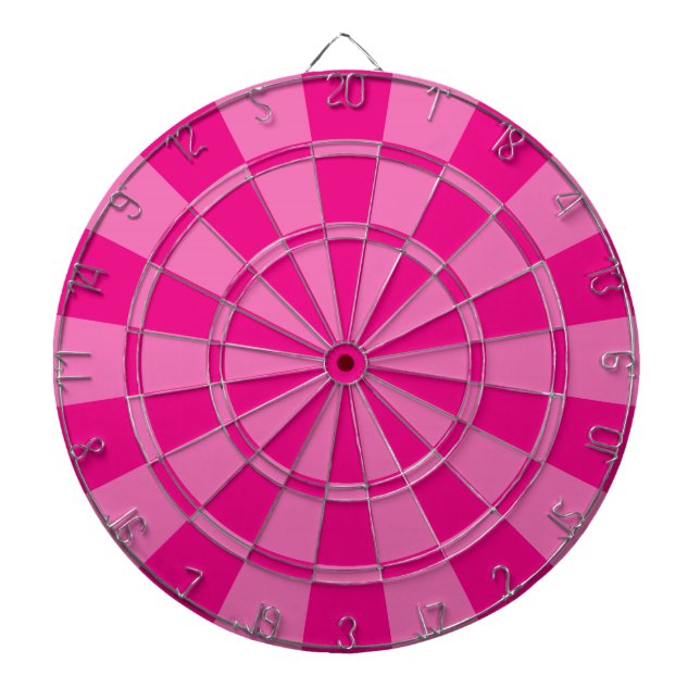 Heißrosa Dartscheibe (vorne)