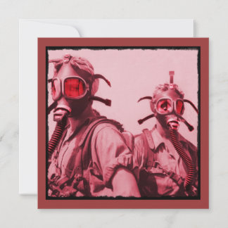 Heißrosa Gasmasken