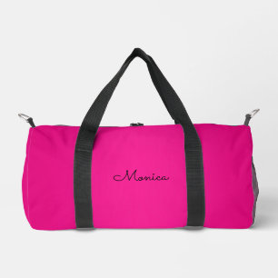 Heißrosa Ombre Duffle Bag