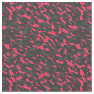Heißrosa Schwarz Lila Camouflage Abstract Stoff