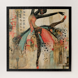 Heitere Geigenmusik Spitze Ballerina