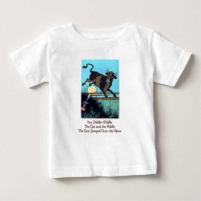 HEIZENDIDDLE DIDDLE DIE KATTE UND DEN FIDLE Nr. 2 Baby T-shirt (Vorderseite)