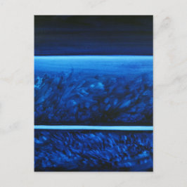 HEIZFARBenkarte bei der Berechnung des BLAUEN Postkarte