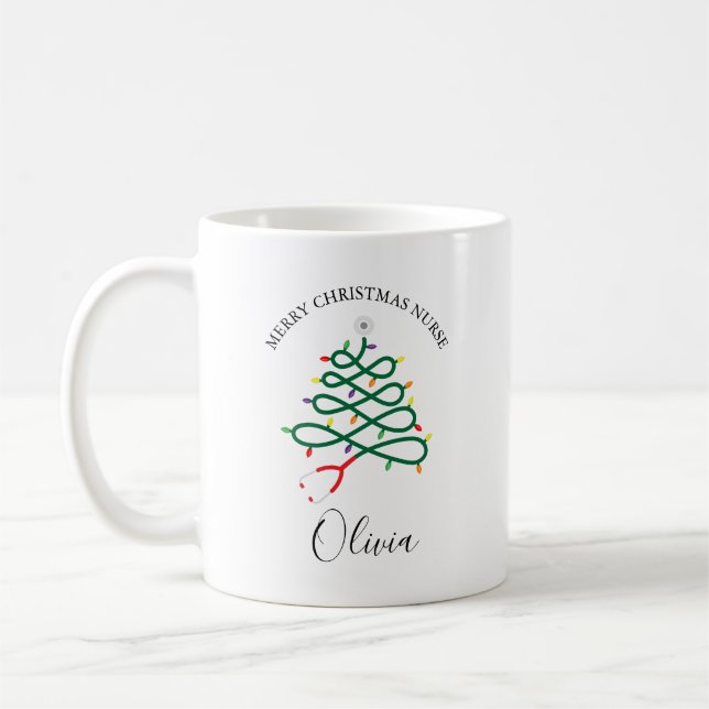 Heizöl - Gewohnte Niedliche Weihnachtsfeiertage-Ta Kaffeetasse (Links)