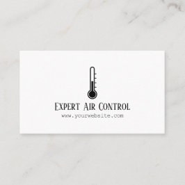 Heizung und Kühlung , Klimaanlage HVAC-Geschäft Visitenkarte