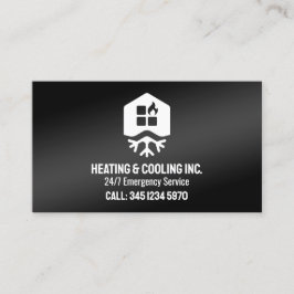 🌡️ Heizung und Kühlung mit Wechselstrom Visitenkarte