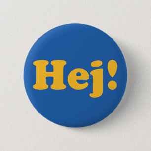Hej! Sweden Button