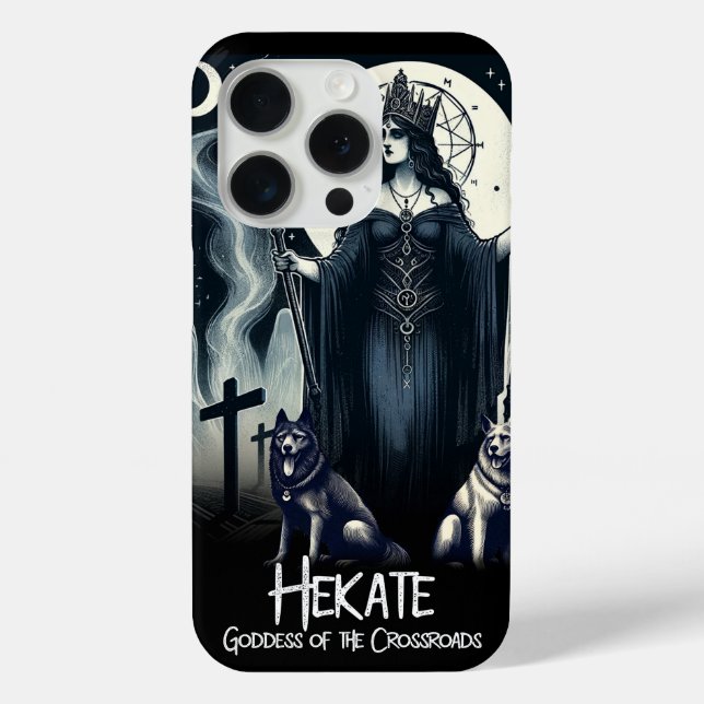 Hekate Goddess of the Crossroads Ghosted Spirits Case-Mate iPhone Hülle (Rückseite)