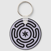 Hekate Labyrinth Schlüsselkette