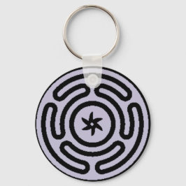 Hekate Labyrinth Schlüsselkette Schlüsselanhänger