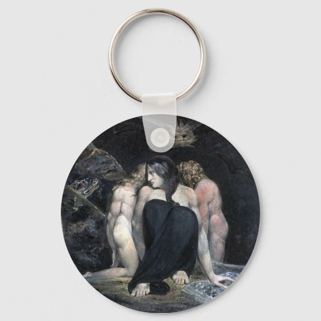 Hekate oder die drei Schicksale Schlüsselanhänger (Vorderseite)
