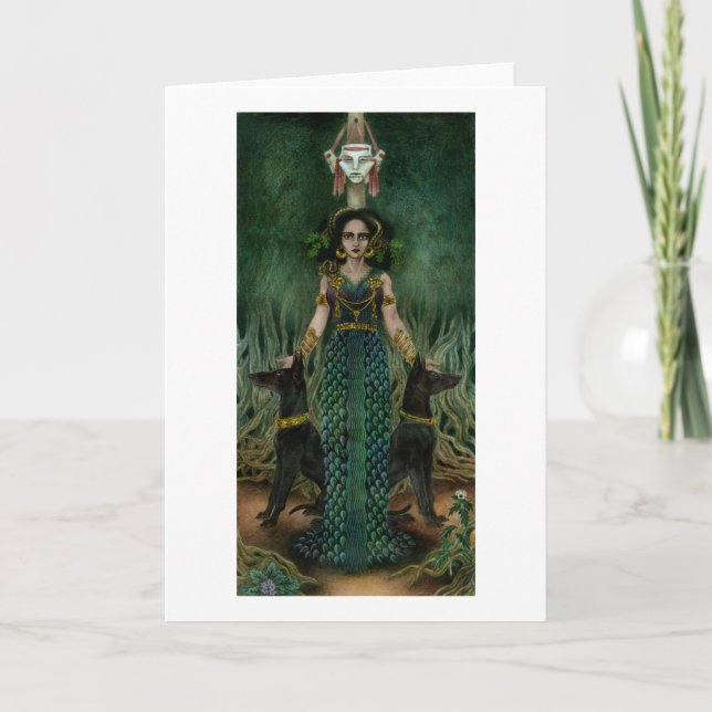 Hekate of the Crossroads Greeting Card Karte (Vorderseite)