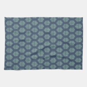 Hekse Aquamarin + Blau  Geschirrtuch