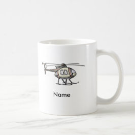 Hektische Helikopter-individuelle Name-Tasse Kaffeetasse