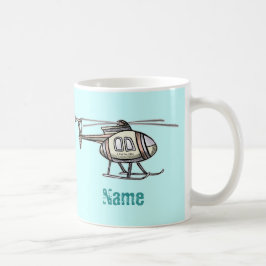 Hektische Helikopter-Tasse Kaffeetasse