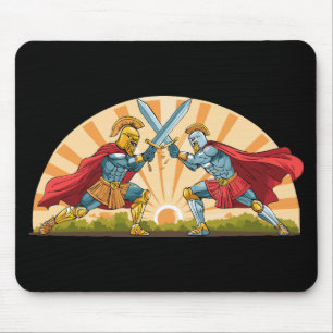 Hektor und Achilles Mousepad