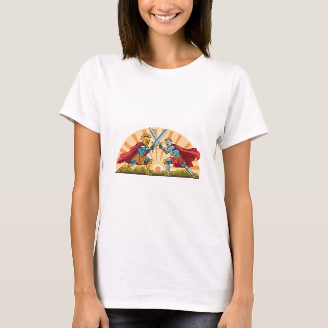 Hektor und Achilles T-Shirt (Vorderseite)