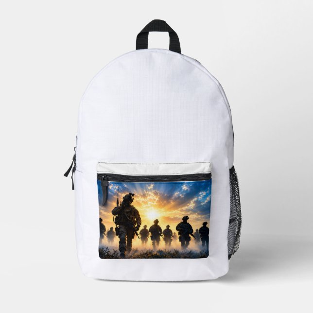 Held Bedruckter Rucksack (Vorderseite)
