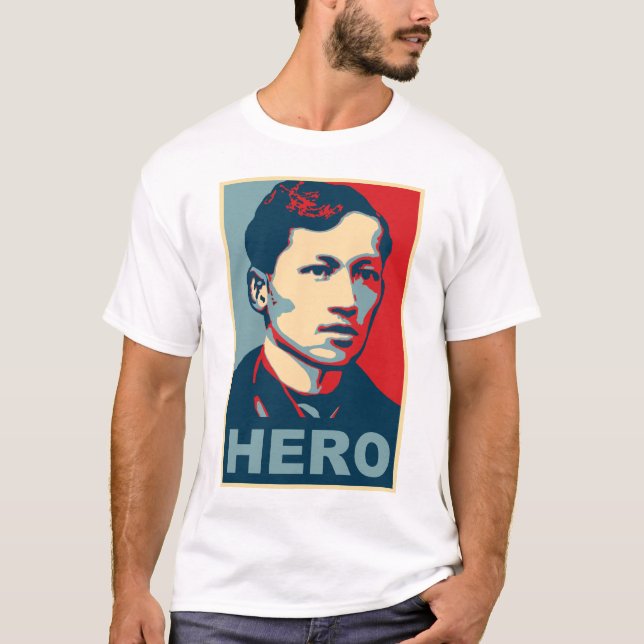 Held Jose Rizal T-Shirt (Vorderseite)