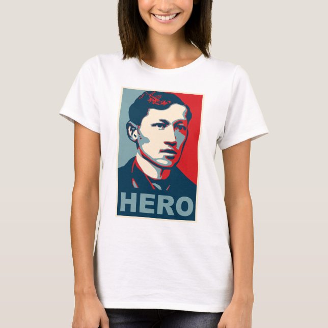 Held Jose Rizal T-Shirt (Vorderseite)